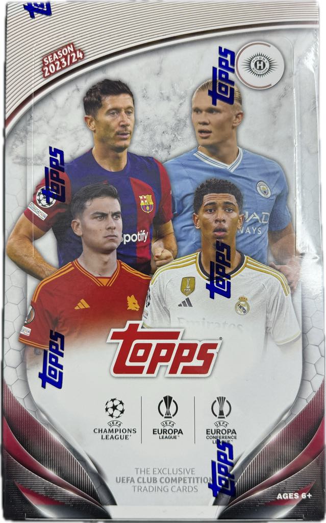 2023/24 Topps UEFA Club Competition Hobby Box