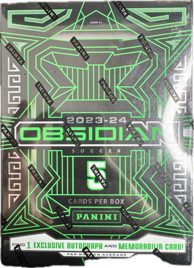 2023-24 Panini Obsidian Soccer International Hobby Box 2023-24 Panini Obsidian Soccer International Hobby Box
