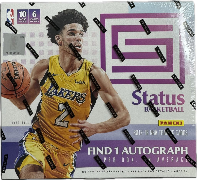 2017/18 Panini Status Basketball Hobby Box (Tatum RC)