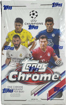 2020/21 Topps Chrome UEFA Club Competitions Soccer Hobby Box