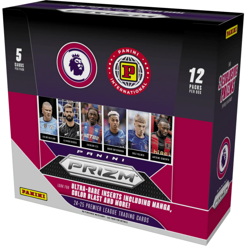 2024/25 Panini Prizm Premier League International Hobby Box