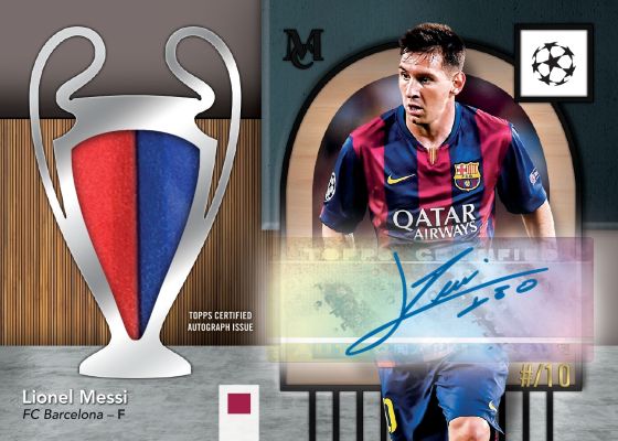 2024-25 Topps UEFA Club Competitions Museum Collection Soccer Hobby Box