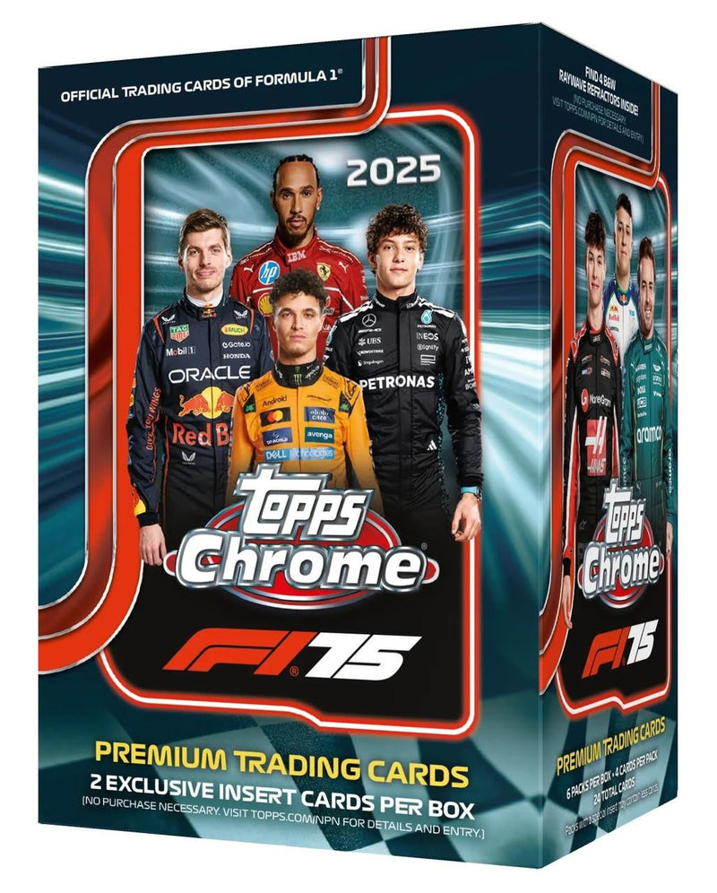 2025 Topps Formula 1 Chrome Value Box