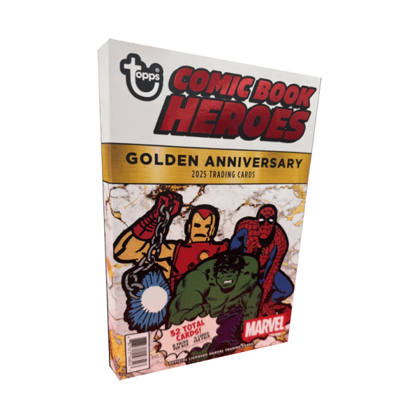 Topps 2025 Marvel Comic Book Heroes 1975 Golden Anniversary Hobby Box