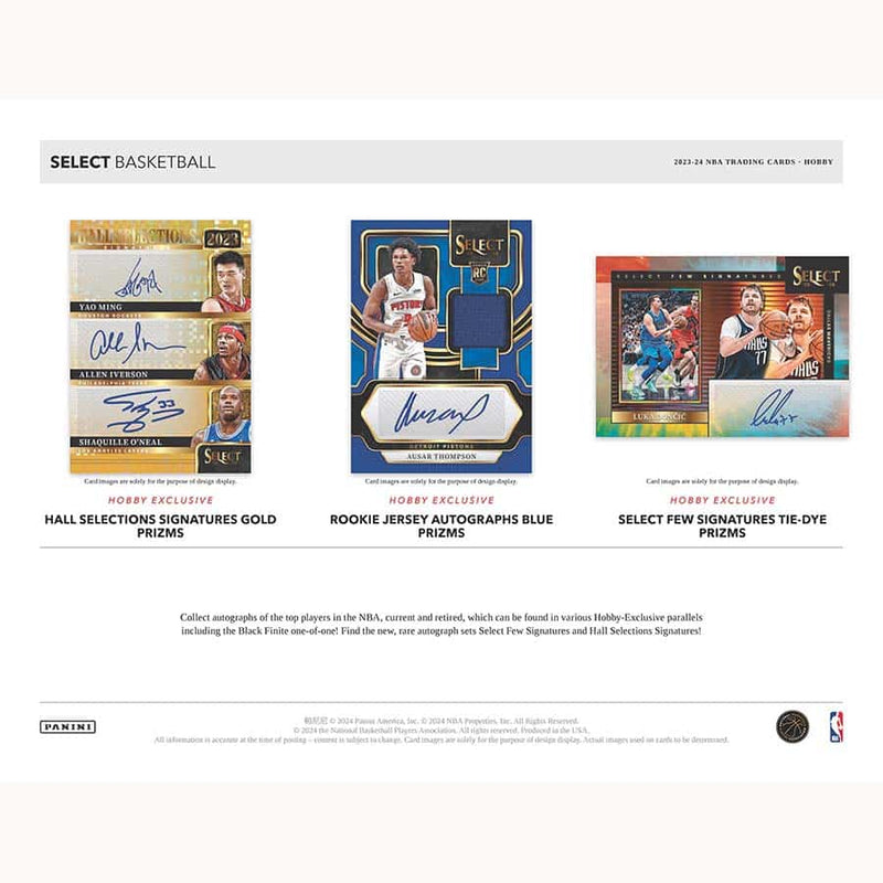 2023-24 Panini SELECT Basketball hobby box