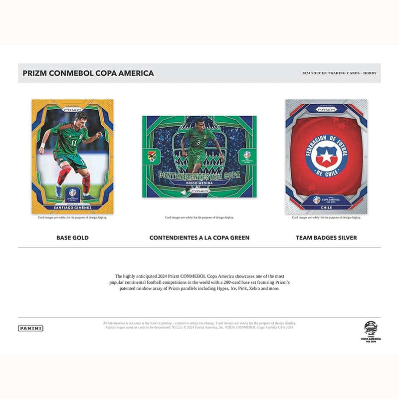 2024 Panini Prizm COPA America Soccer Hobby Box