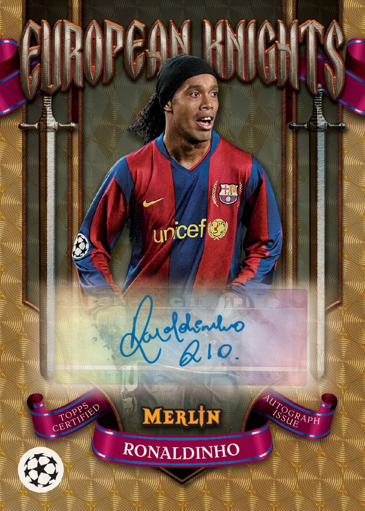 2024-25 Topps UEFA Club Competitions Merlin Chrome Hobby Box