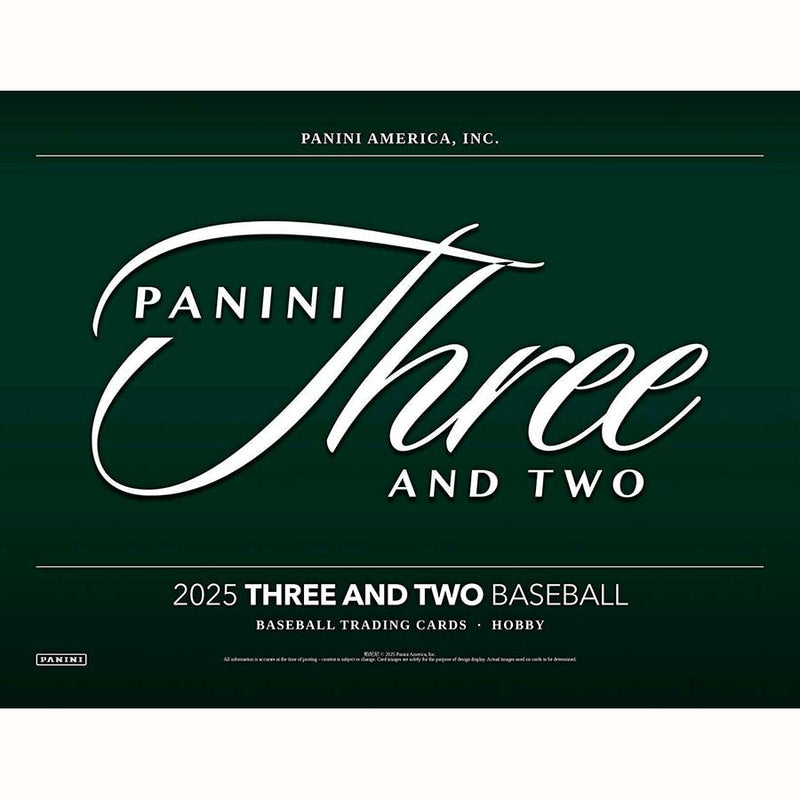 Three and Two Baseball 2025 Hobby Box
