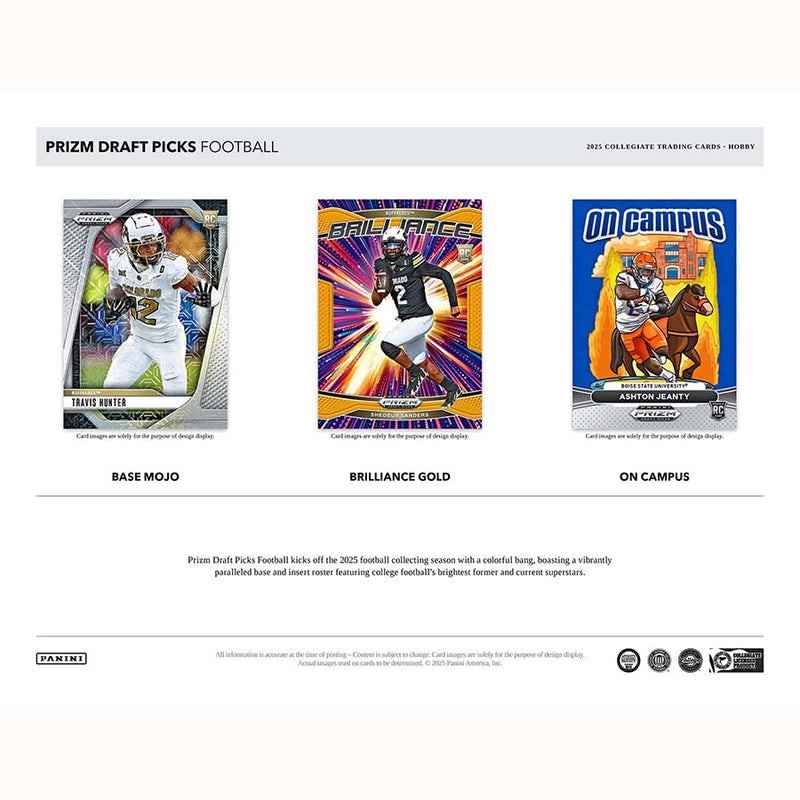 Prizm Draft Picks Football 2025 Hobby Box