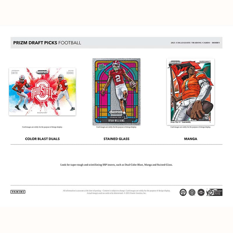 Prizm Draft Picks Football 2025 Hobby Box