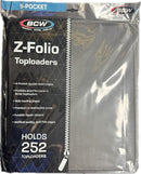 BCW Z-folio Toploaders 9-Pocket Double Pages