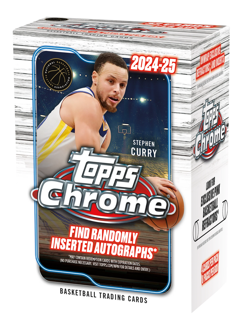 2024/25 Topps Chrome Basketball Value Box