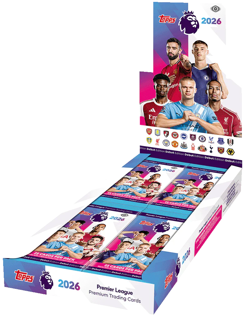 Topps Premier League Soccer 2026 Hobby Box