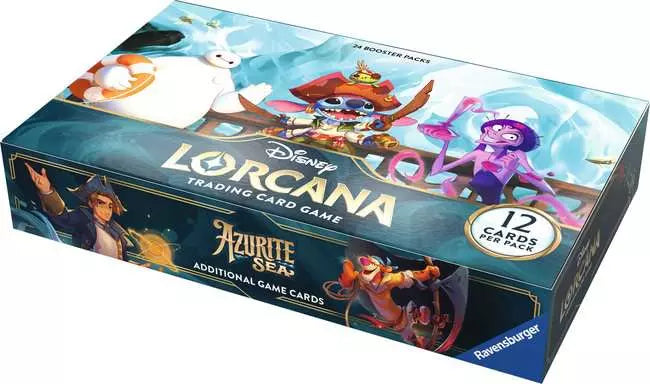 Disney Lorcana Azurite Sea Booster Box