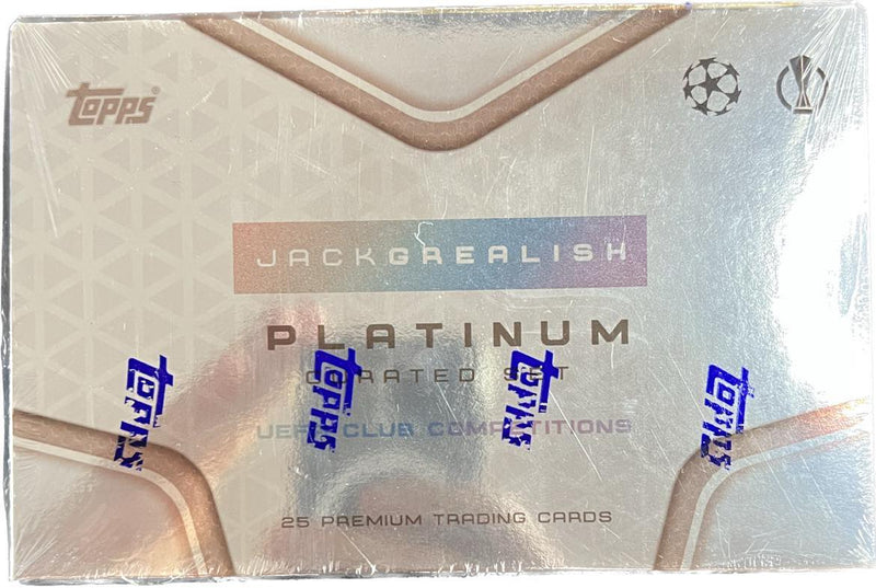 2022/23 Topps jack Grealish Platinum Curated Set UCC Hobby Box