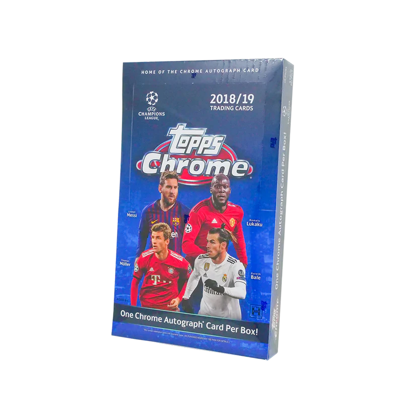 2018/19 Topps Chrome UEFA Club Competitions Soccer Hobby Box