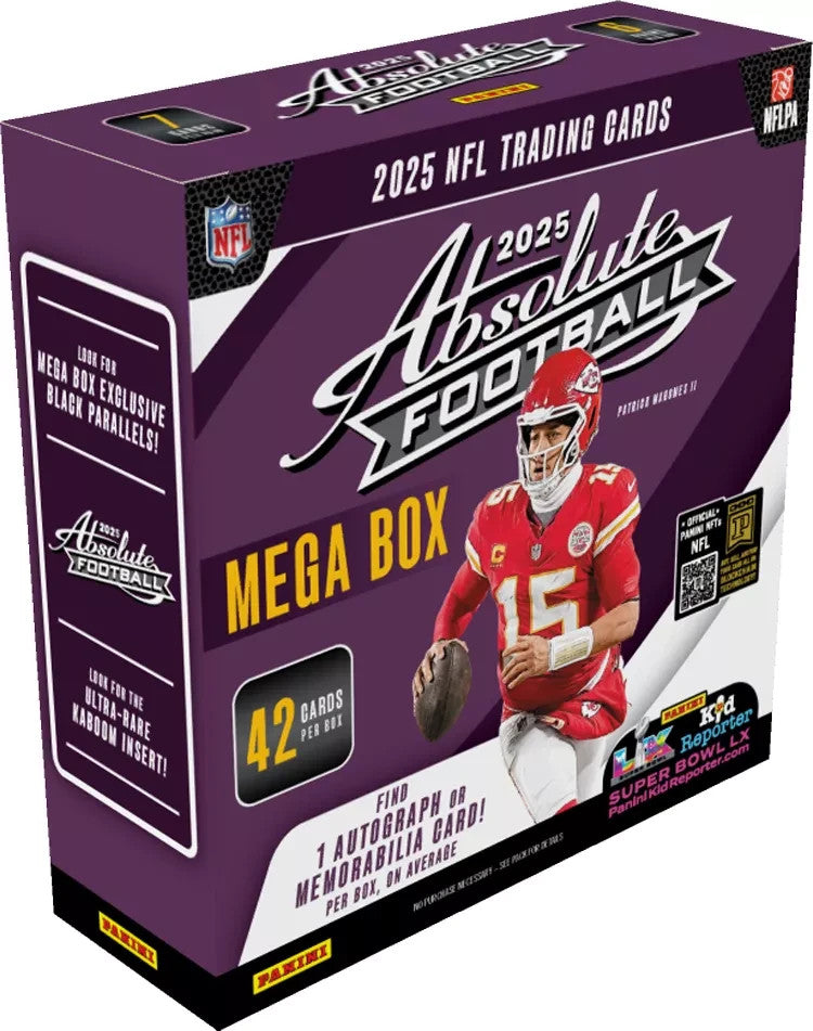 2025 Panini Absolute Football Mega Box