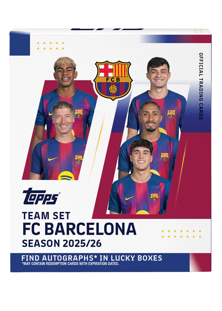 2025/26 Topps FC Barcelona Team Set
