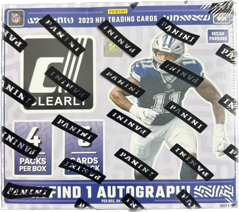 2023 Clearly Donruss Football Hobby Box