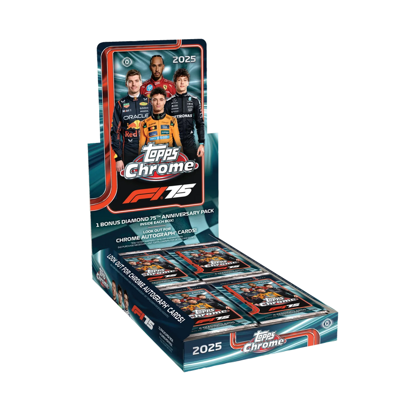 2025 Topps Formula 1 Chrome Hobby Box