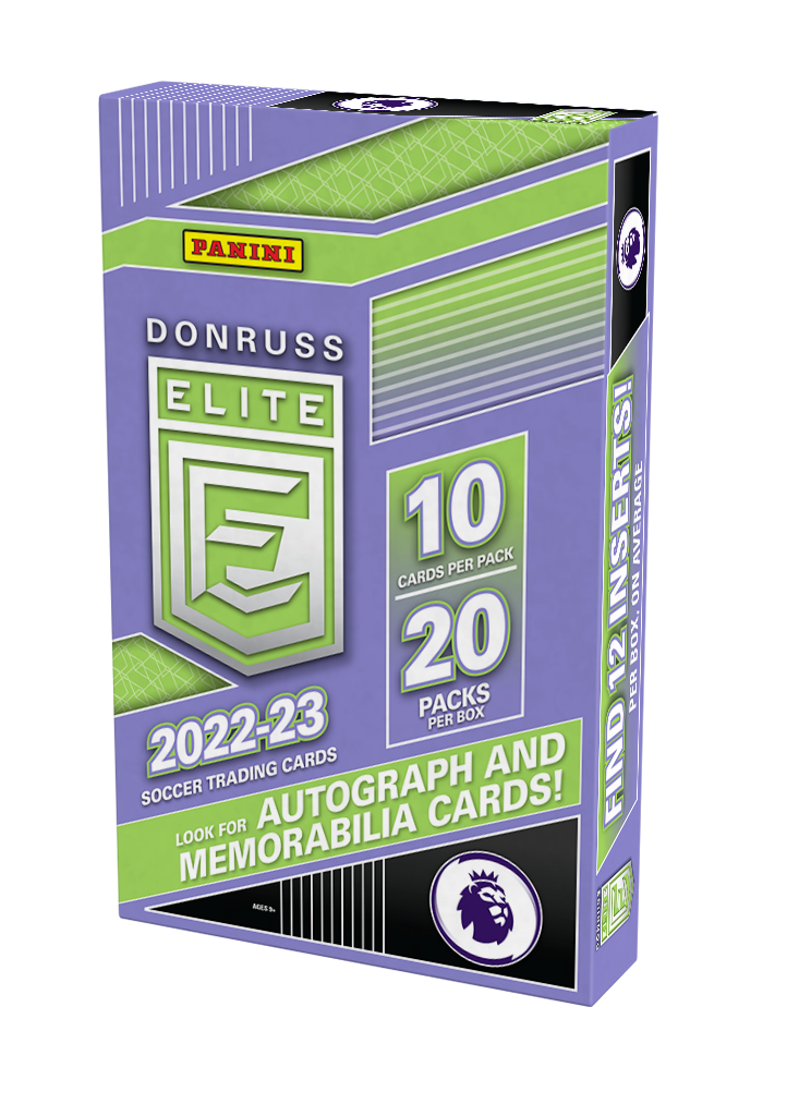 2022/23 Panini Donruss Elite English Premier League EPL Retail Box