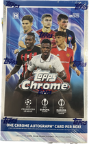 2022/23 Topps Chrome UEFA Club Competitions Soccer Hobby Box