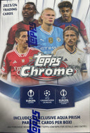 2023/24 Topps Chrome Soccer Value Box