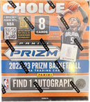 2022/23 Panini Prizm Basketball Choice Box