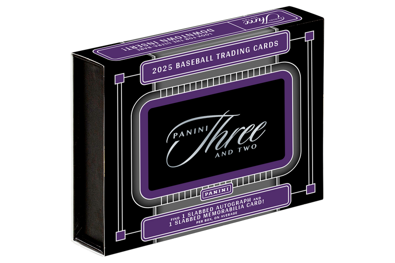2025 Panini Three & Two Baseball Hobby Box