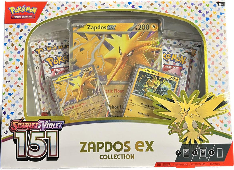 Pokémon TCG: Scarlet & Violet 151 Zapdos Ex Collection