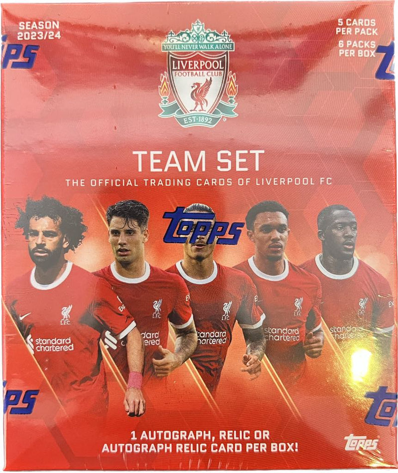 2023/24 Topps Liverpool Team Set