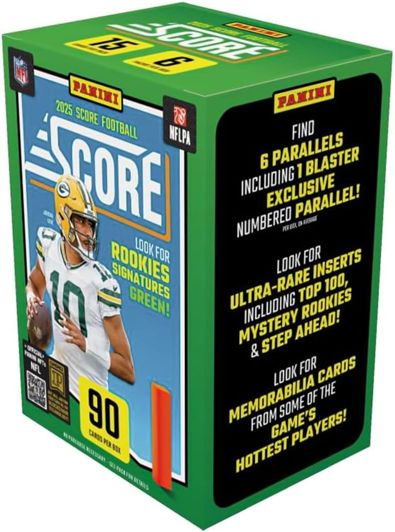 2025 Panini Score Football NFL Blaster Box