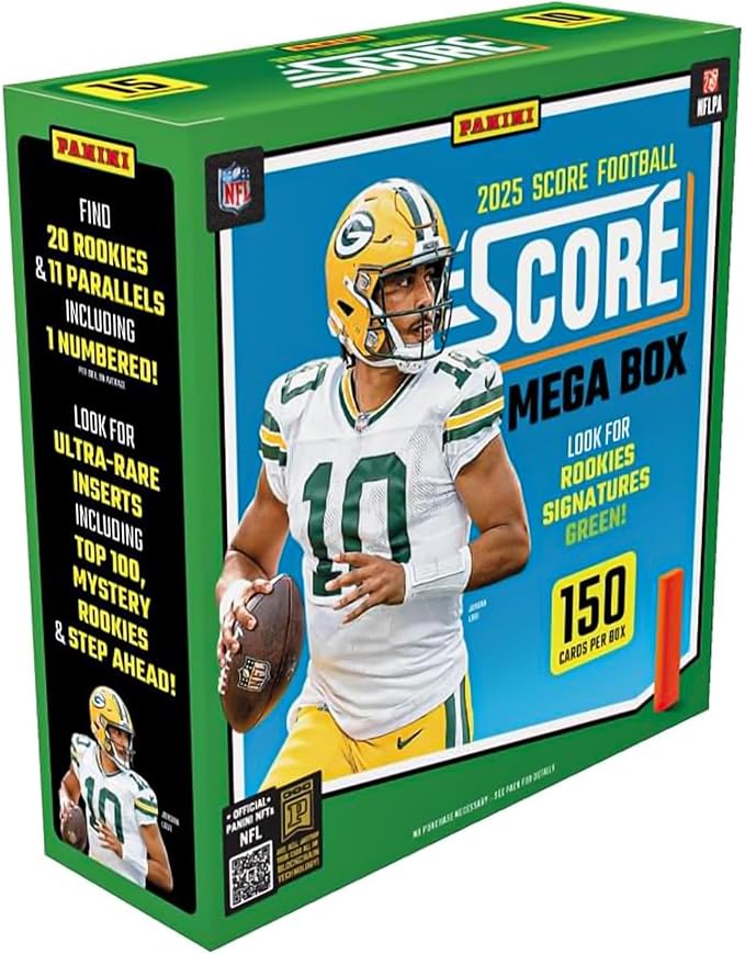 2025 Panini Score Football NFL Mega Box