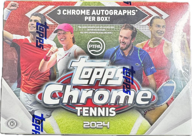 2024 Topps Chrome Tennis Breakers Delight Hobby Box