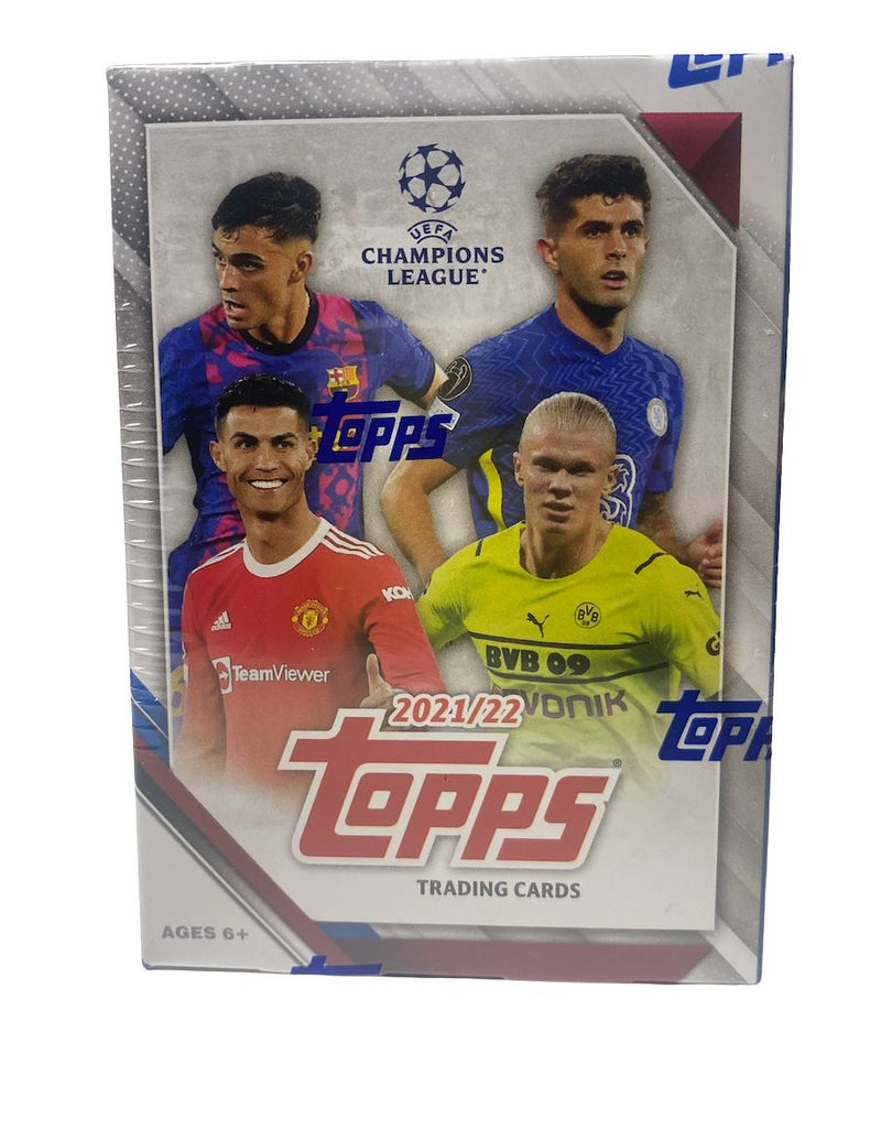 2021/22 Topps UEFA Champions League Collection Soccer Blaster Box