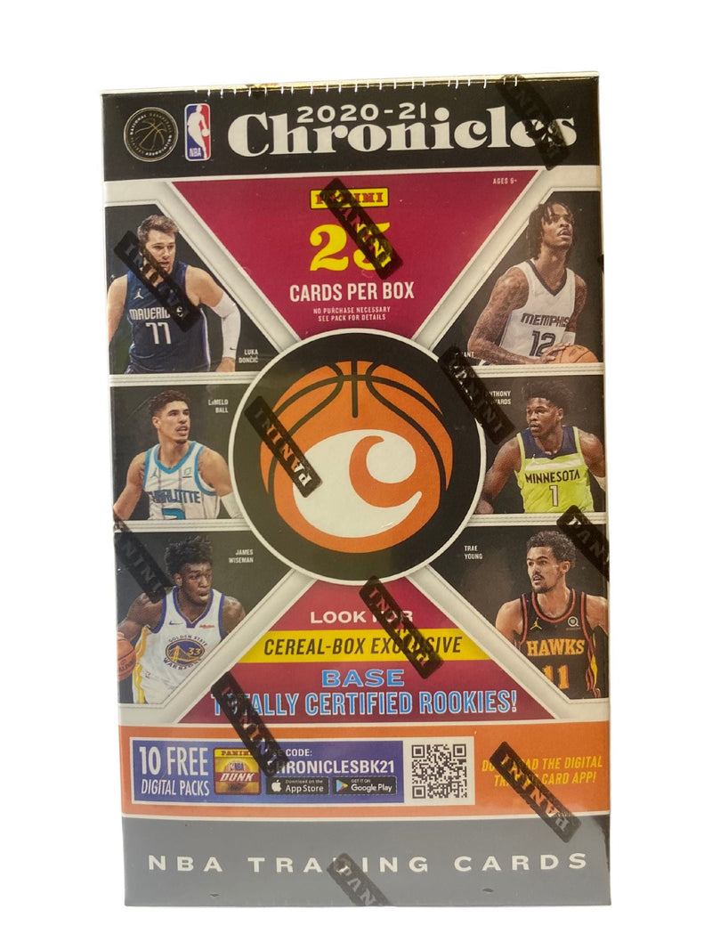 2020/21 Panini Chronicles Basketball Cereal Box