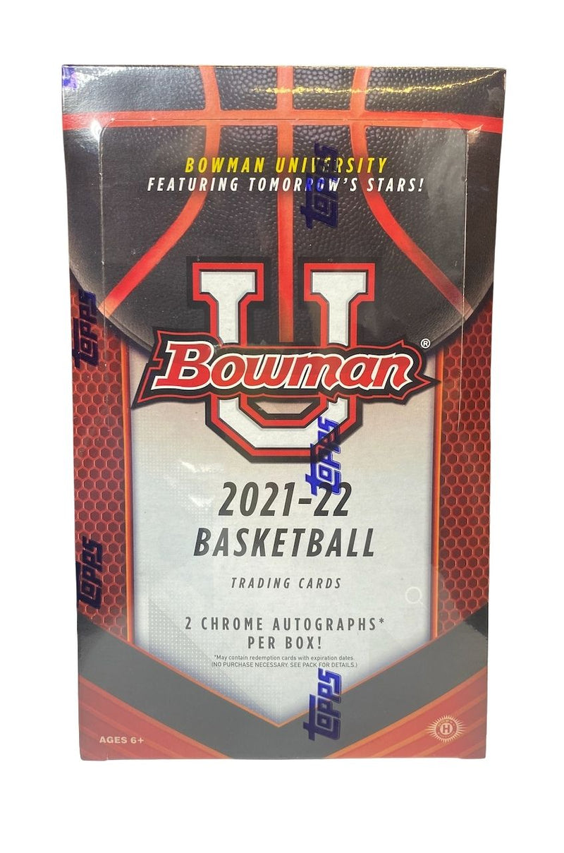 2021/22 Bowman Chrome University Basketball Hobby