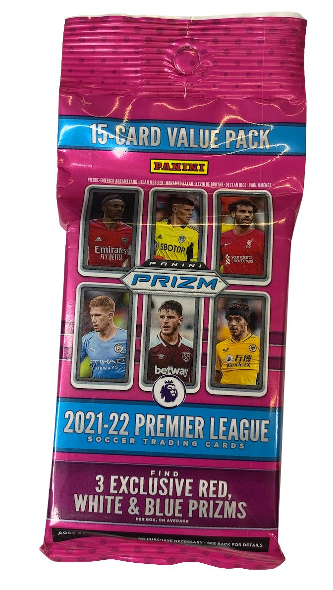 2021/22 Panini Prizm EPL Soccer Jumbo Value Pack