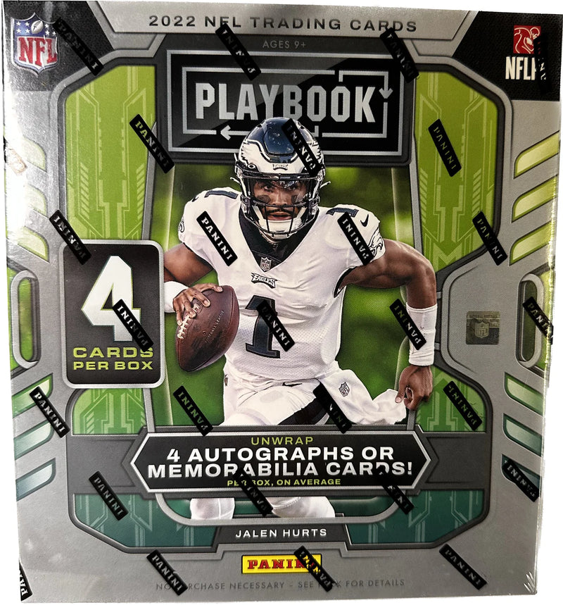 2022 Panini Playbook Football Hobby Box