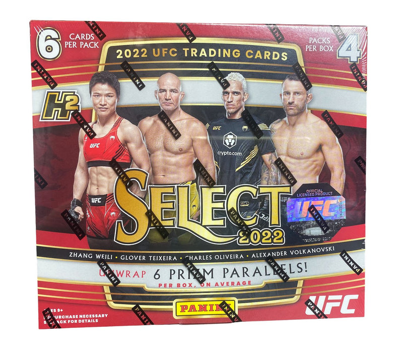 2022 Panini Select UFC Hobby Hybrid H2 Box