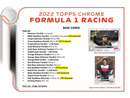 2022 Topps Chrome F1 Formula 1 Racing Lite Box