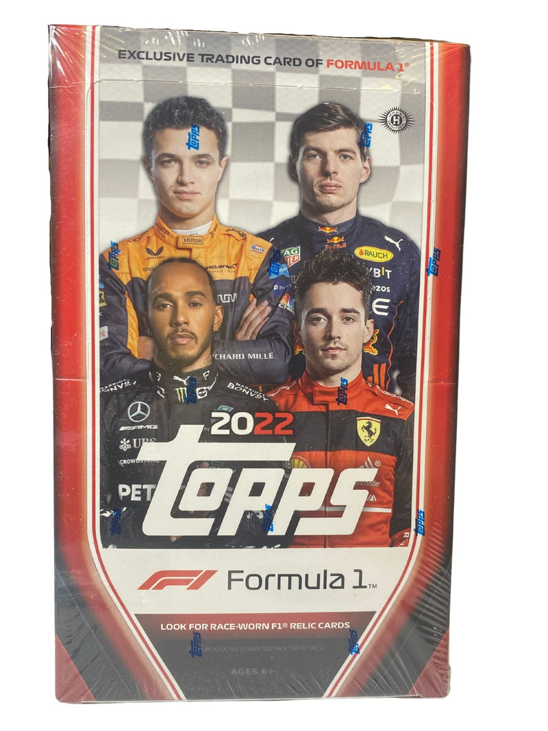 2022 Topps Formula 1 F1 Flagship Racing Hobby Box