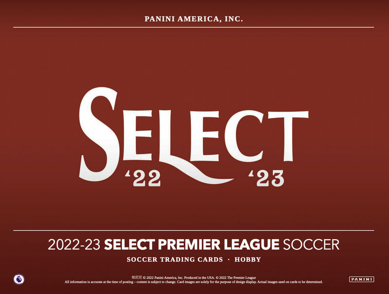 2022/23 Panini Select English Premier League EPL Soccer Hobby Box