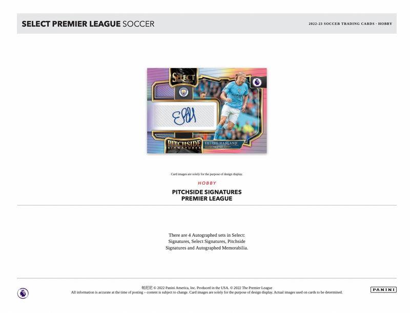 2022/23 Panini Select English Premier League EPL Soccer Hobby Box
