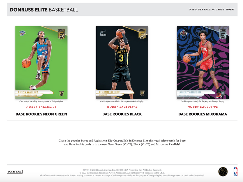 2023/24 Panini Donruss Elite Basketball Hobby Box