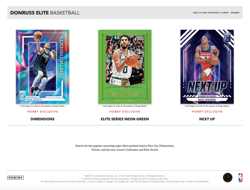 2023/24 Panini Donruss Elite Basketball Hobby Box