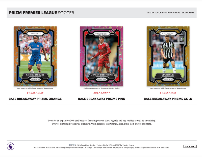 2023/24 Panini Prizm English Premier League Breakaway Soccer Hobby Box