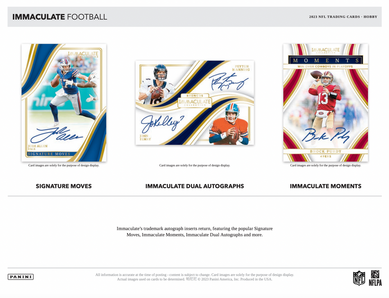 2023 Panini Immaculate Collection Football Hobby Box
