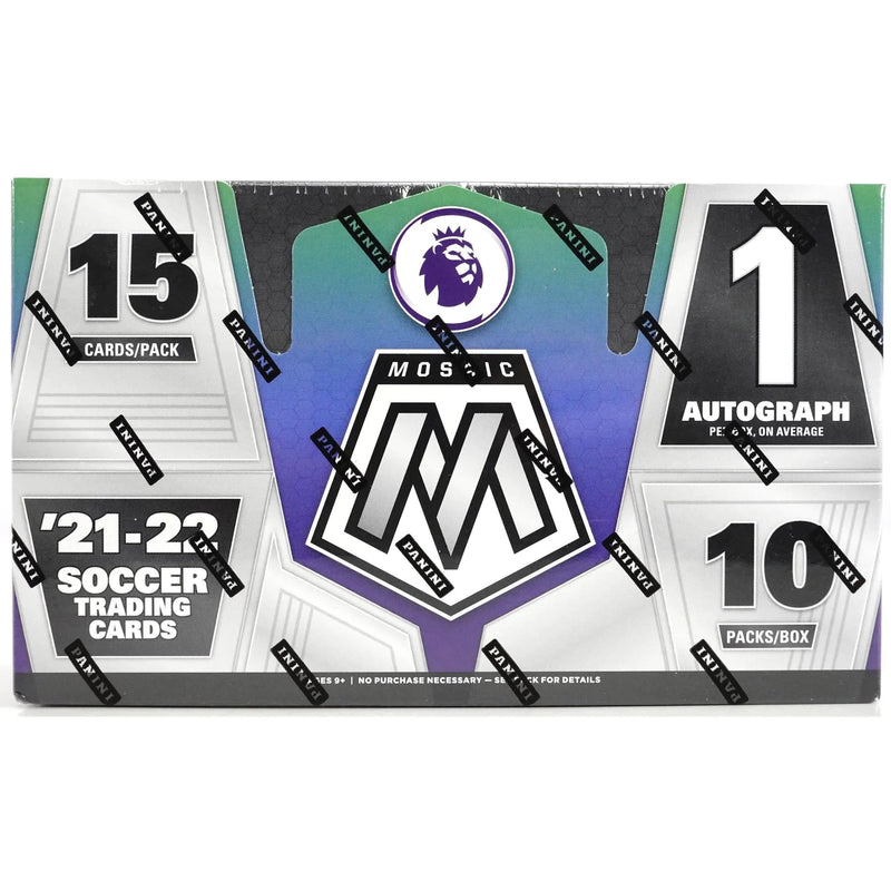 2021/22 Panini Mosaic English Premier League Soccer Hobby Box