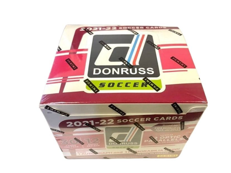 2021/22 Panini Donruss Road To Qatar Soccer Cards Hobby Box